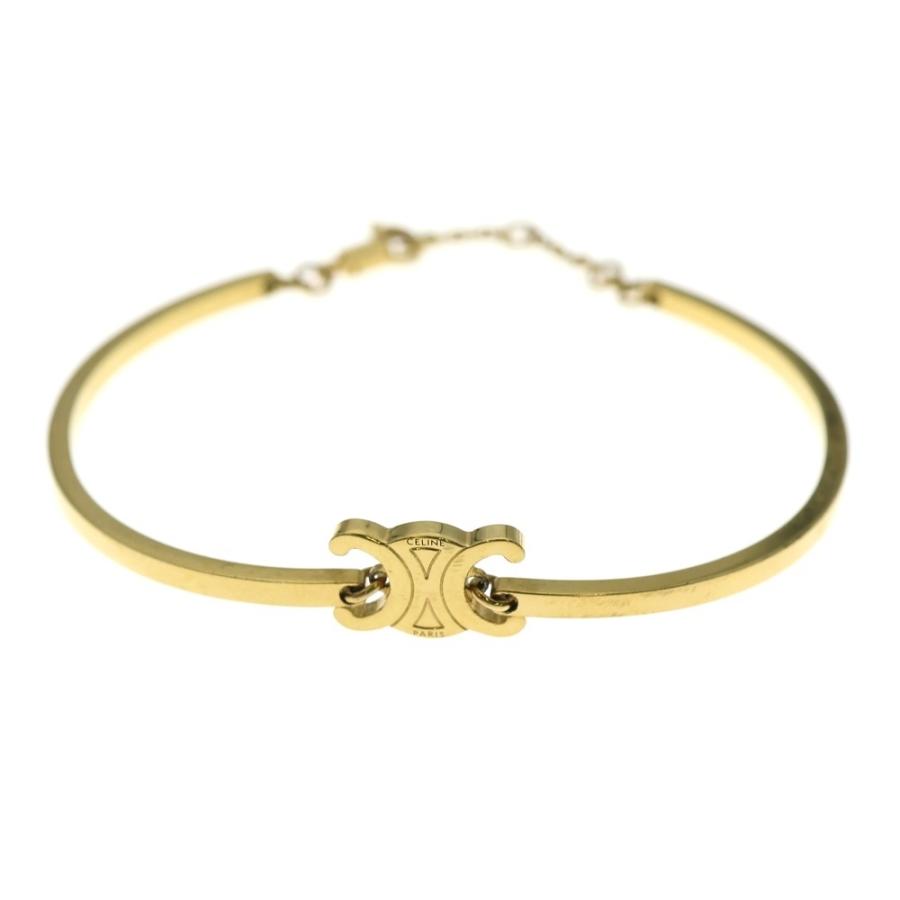 セリーヌ　トリオンフ アーティキュレート ブレスレット　金色 CELINE（セリーヌ） トリオンフ アーティキュレート ブレスレット
