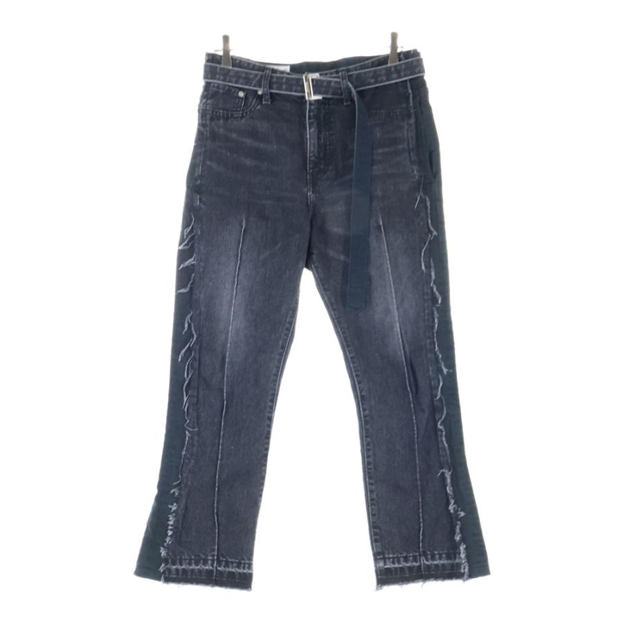 sacai（サカイ） 21SS Denim Pants デニムパンツ フレアジーンズ 