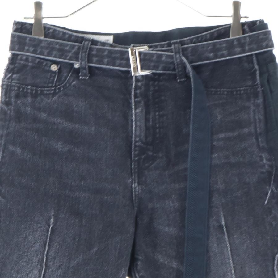 sacai（サカイ） 21SS Denim Pants デニムパンツ フレアジーンズ 
