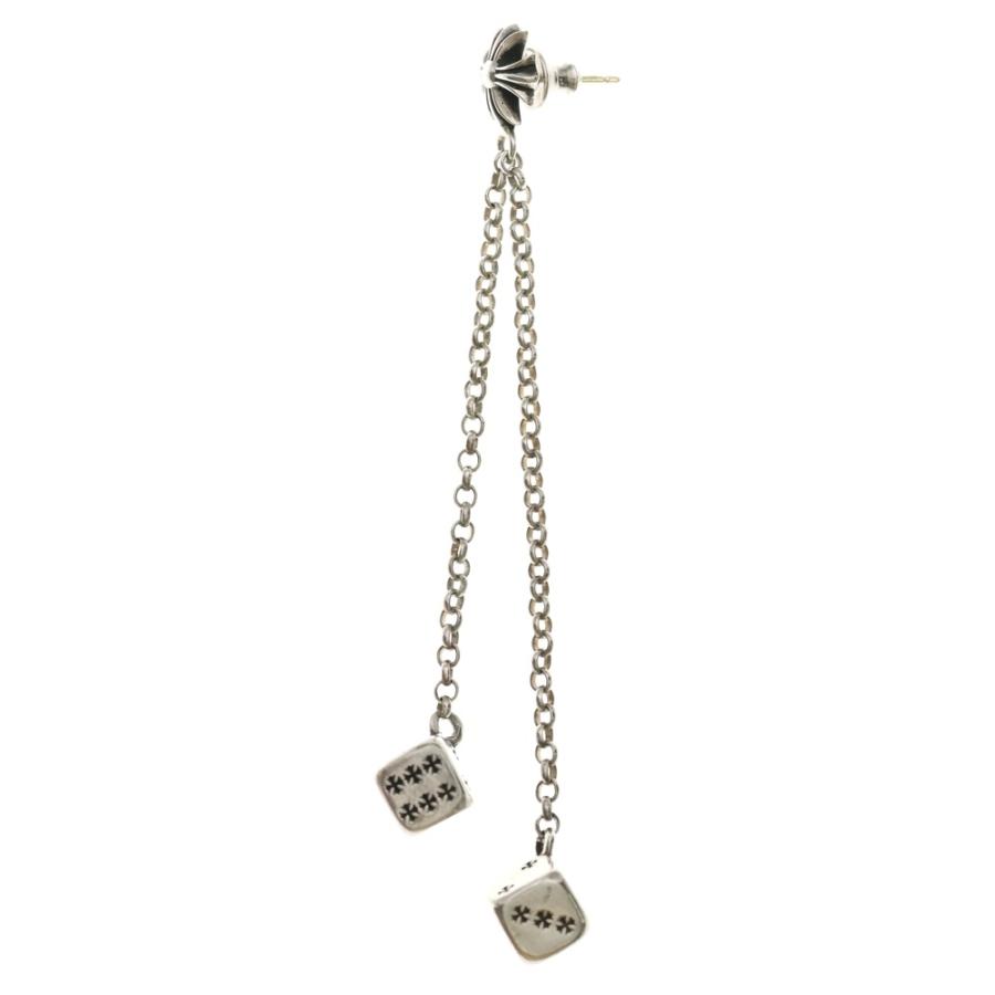 CHROME HEARTS（クロムハーツ） DICE DBL ダブルダイス シルバーピアス
