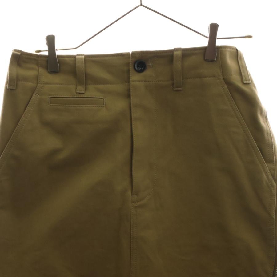 sacai 25ss コットンチノ　ベージュ sacai（サカイ） 25SS Cotton Chino Skirt コットン チノ スカート