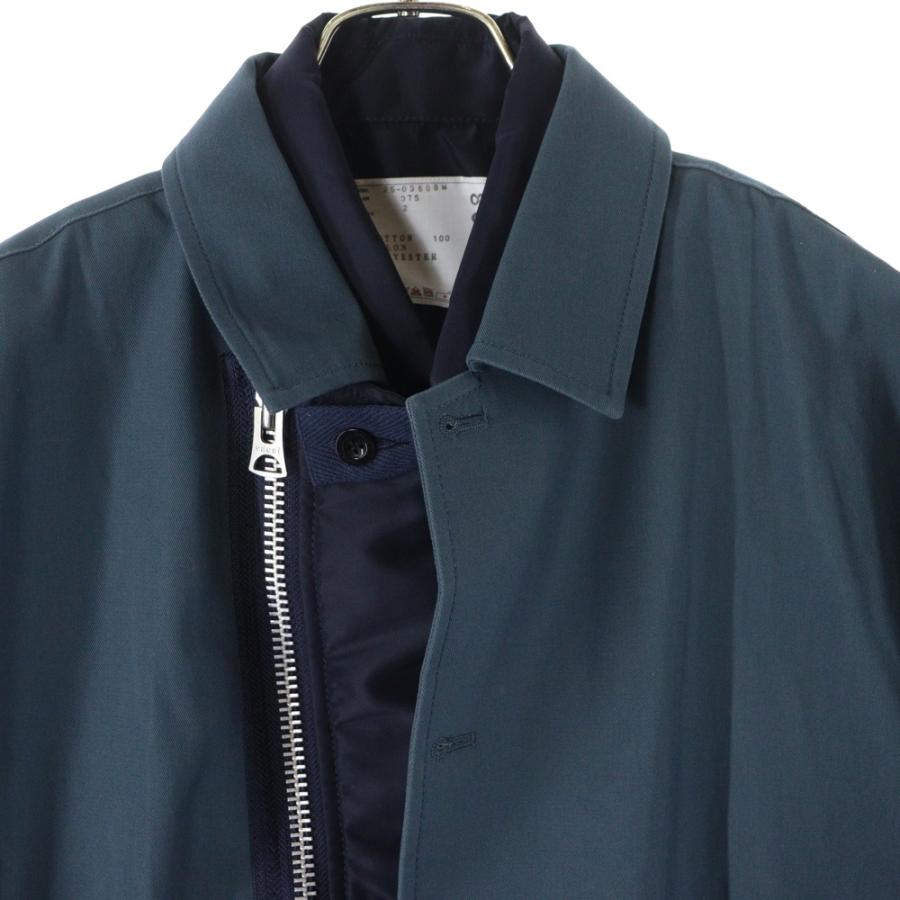 sacai（サカイ） 25SS Cotton Twill Jacket コットンツイル ドッキング