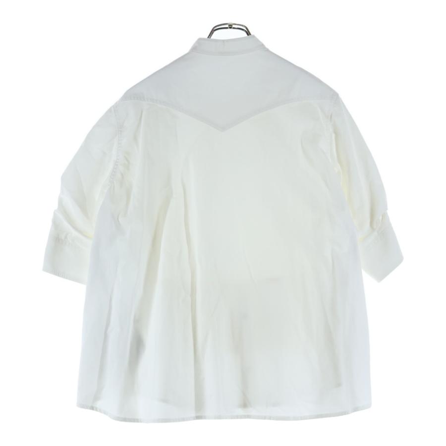 sacai（サカイ） 25SS POPELINE X KNIT PULLOVER ポプリン ニット