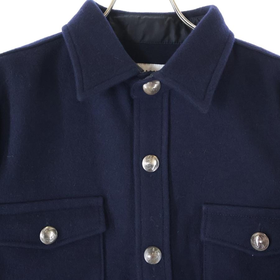 MASSES マシス 25AW MELTON CPO JKT メルトン ジャケット ネイビー