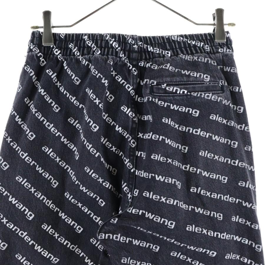 alexanderwang（アレキサンダー・ワン） ロゴ総柄 ジョガーデニム