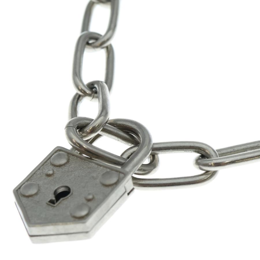 RAF SIMONS（ラフ シモンズ） 22AW 南京錠 チェーンネックレス