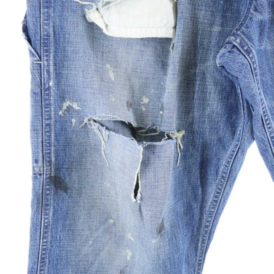 SAINT MICHAEL セントマイケル 24SS DENIM PANTS PAINTER ダメージ加工