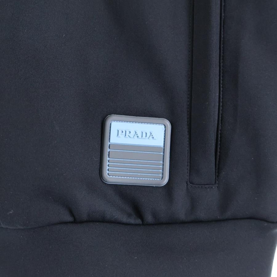 PRADA（プラダ） 19SS ラバーロゴパッチ付き ジップアップトラック