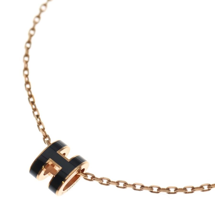 ！美品！　HERMES H型ペンダント ネックレス　82A HERMES（エルメス） ポップアッシュH ネックレス ペンダント チェーン