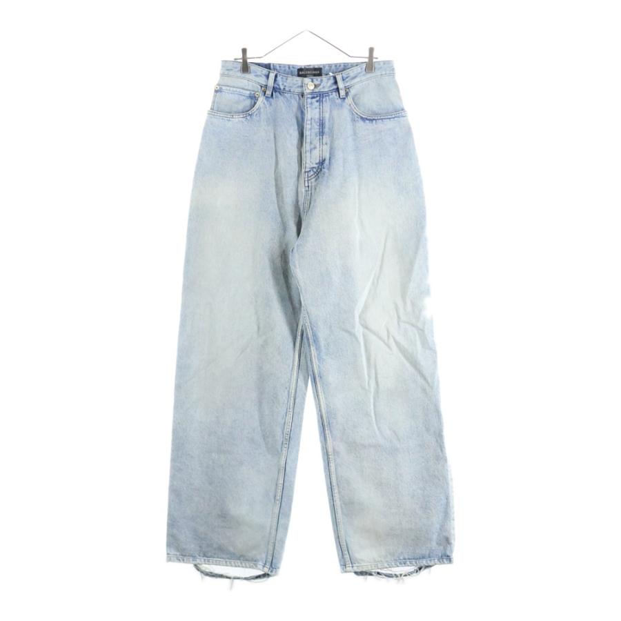 BALENCIAGA（バレンシアガ） 23AW ダメージ加工バギーデニムパンツ