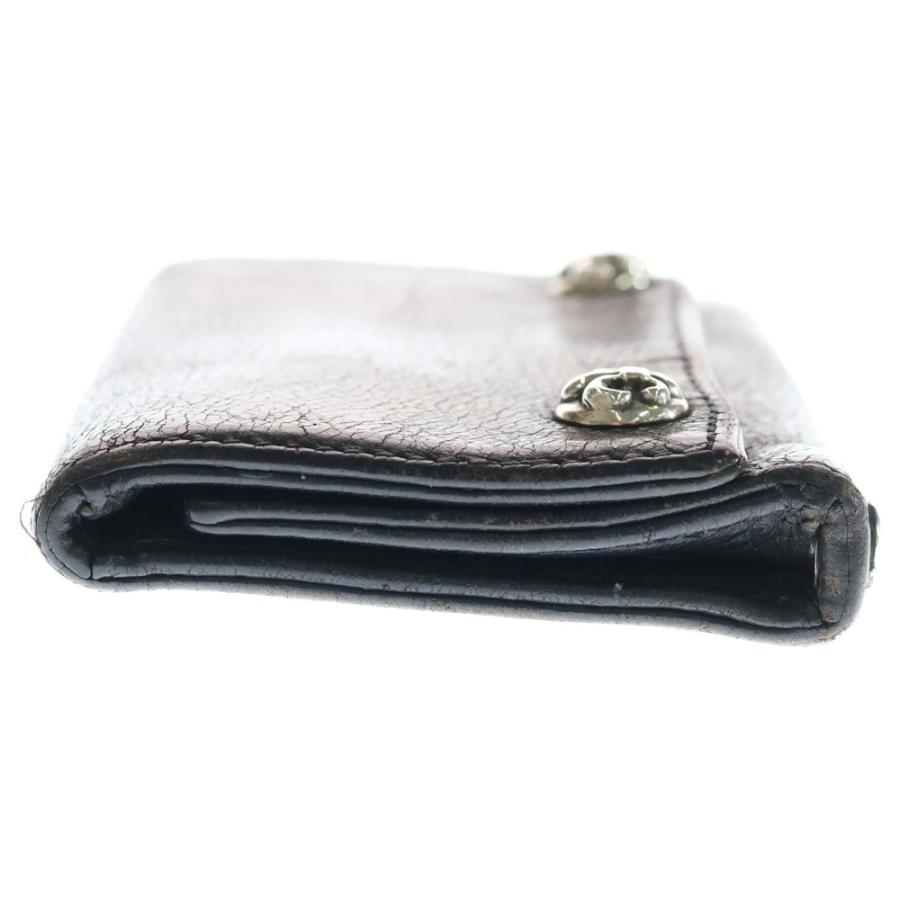 クロムハーツ 三つ折り財布 3フォールド スノーボタン クロムハーツ 三つ折り財布 3フォールド スノーボタン クロムハーツ 3