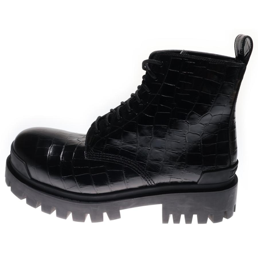 BALENCIAGA（バレンシアガ） STRIKE LACE-UP BOOTS 型押し ストライク