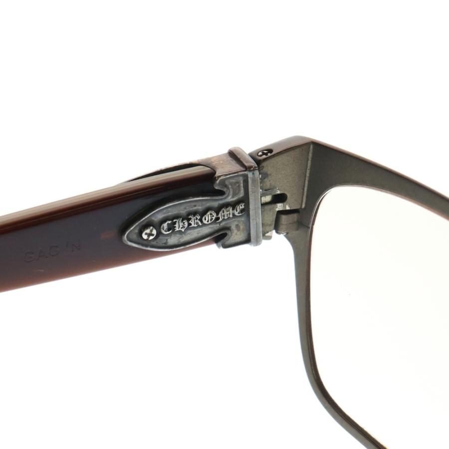 【瀬戸大橋店】 中古 CHROME HEARTS | クロムハーツ サングラス GAG BK/GP - サイズ：49□21-145 ブラック 【116】 Chrome Hearts - 【瀬戸大橋店】 中古 CHROME HEARTS | クロムハーツ