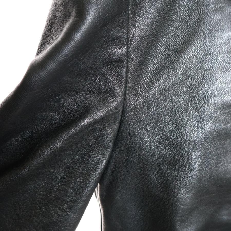 / JKT REV SS26 リックオウエンス Owens Rick リックオウエンス　レザー　ジャケット BLK ヌビアン NUBIAN - ジャケット・アウター