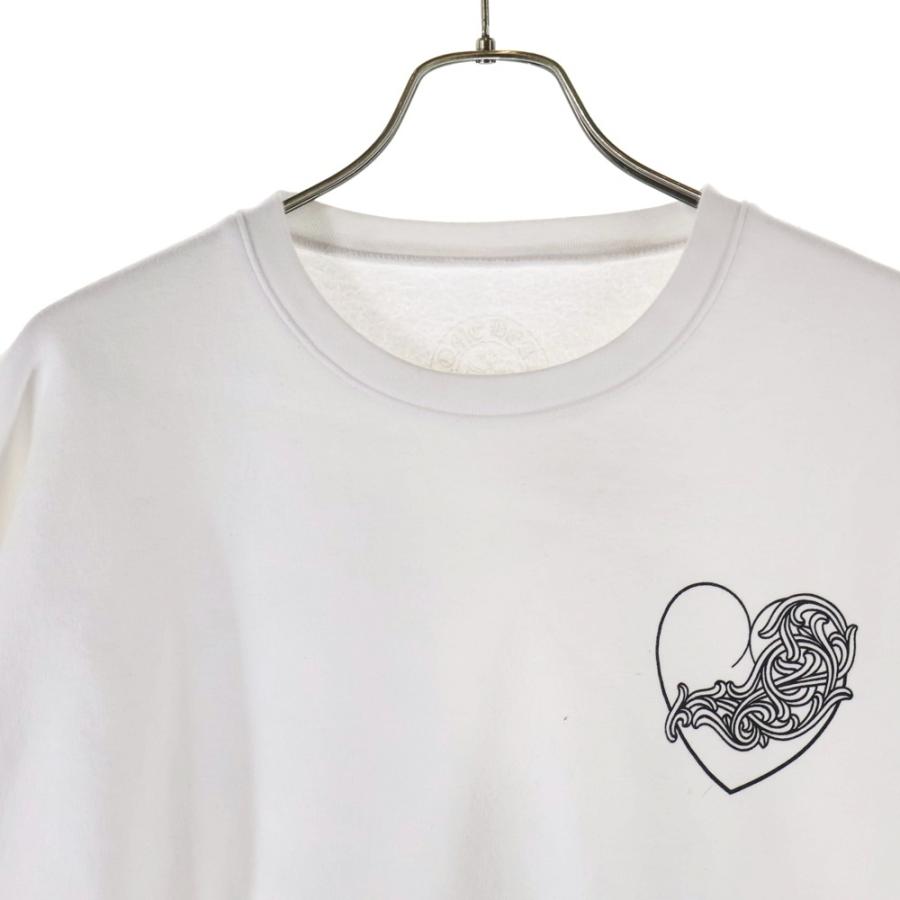 CHROME HEARTS（クロムハーツ） DEADLY DOLL ハートプリント クルー