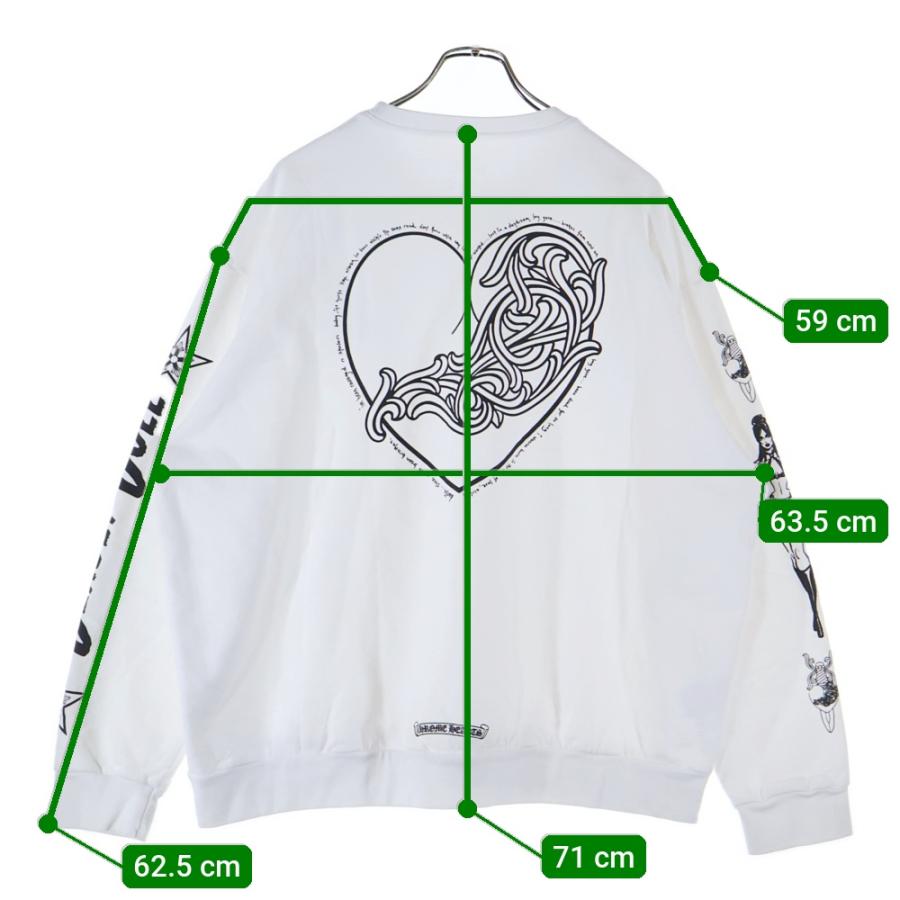 CHROME HEARTS（クロムハーツ） ×Deadly Doll Crewneck Sweatshirt