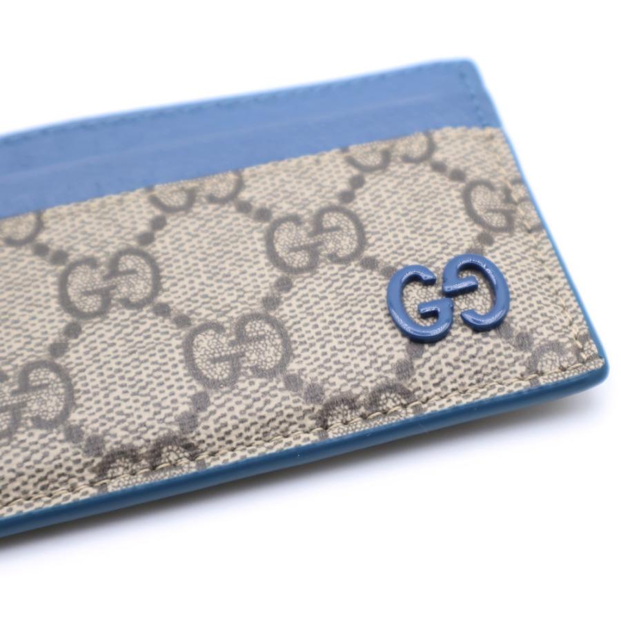 GUCCI（グッチ） GG カードケース ブルー トリム 768248 FACQC 9441