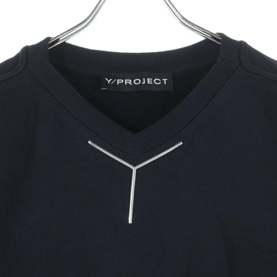 Y/PROJECT ワイプロジェクト 24AW ロゴ コットン スウェットトレーナー