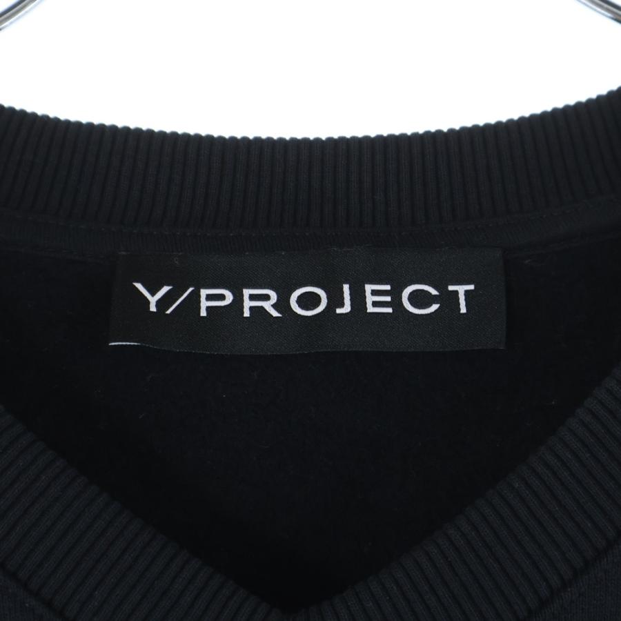 Y/PROJECT ワイプロジェクト 24AW ロゴ コットン スウェットトレーナー