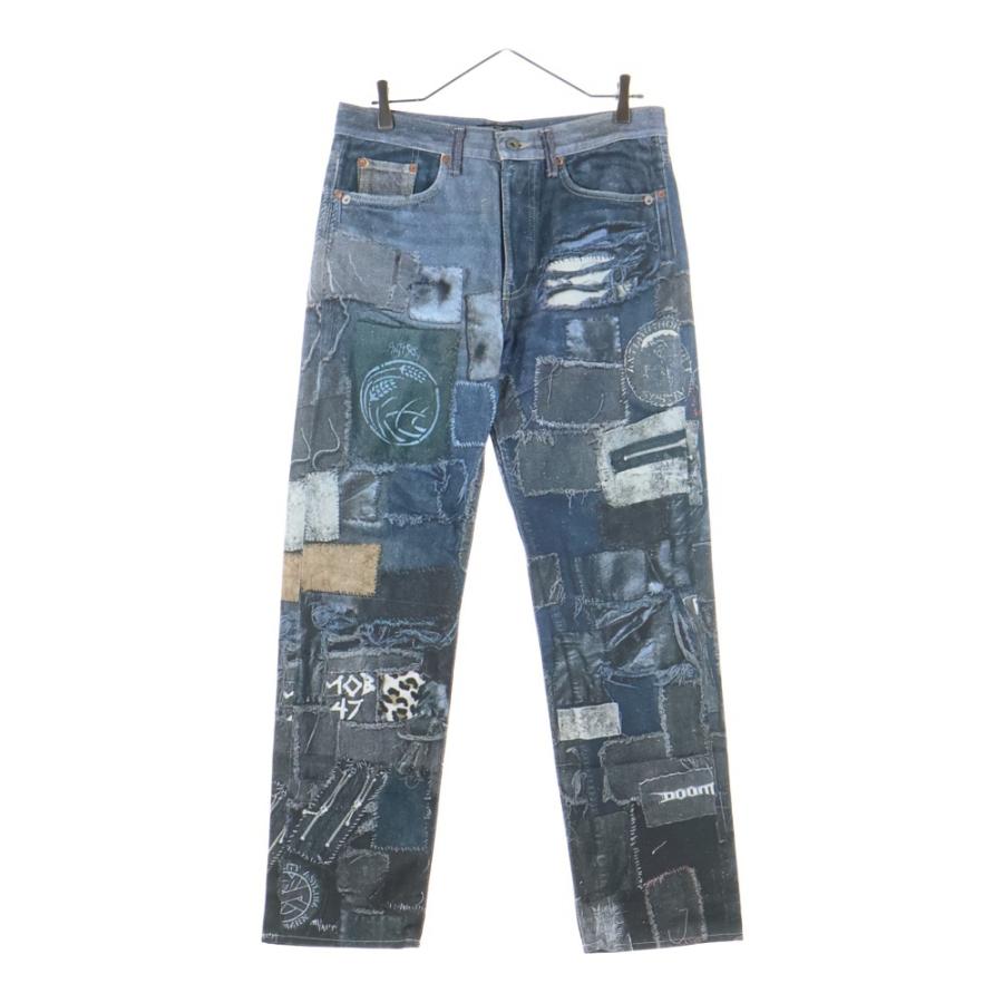 doublet（ダブレット）22SS スタッズデニム doublet（ダブレット） 22SS Photo Print Pants 22SS35PT169 フォト