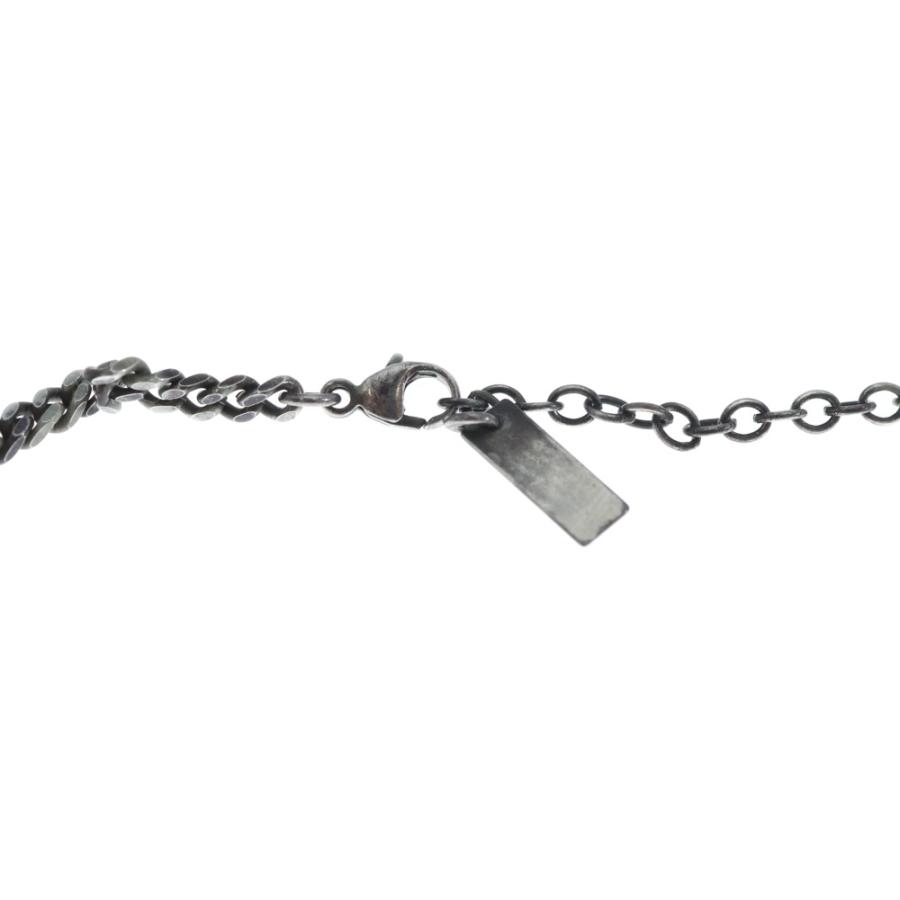 SAINT LAURENT PARIS サンローランパリ ロゴプレート付き チェーン
