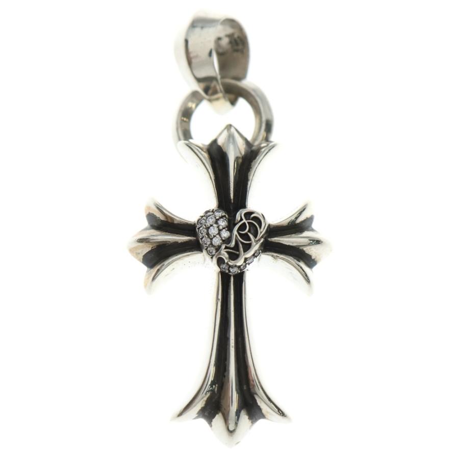 CHROME HEARTS（クロムハーツ） CH CRS HRT P DIA W BALE スモールCH