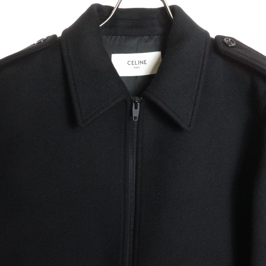 CELINEダブルフェイス カシミアウール ブルゾン ジャケット コート