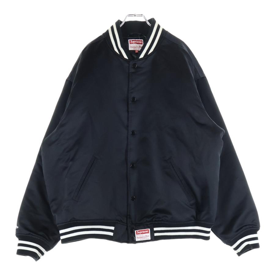 Supreme（シュプリーム） 24AW ×MITCHELL&NESS Satin Varsity Jacket