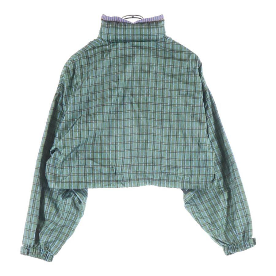 PRADA（プラダ） Re-Nylon トライアングルロゴ チェック柄 フーデッド