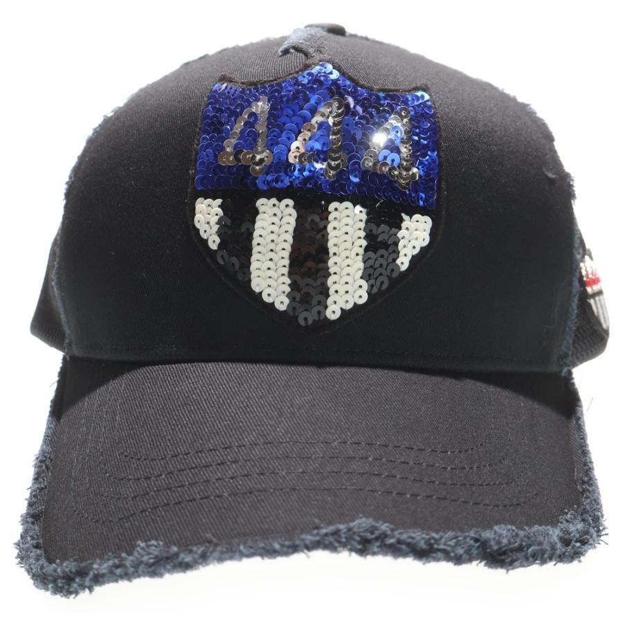 ヨシノリコタケブラックキャップ 刺繍ロゴ メッシュ YOSHINORI KOTAKE ヨシノリコタケ エンブレム付 メッシュ トラッカー