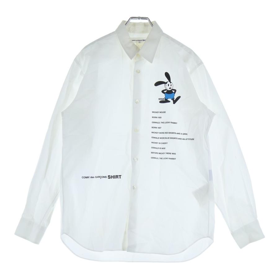 COMME des GARÇONS HOMME 長袖シャツ COMME des GARCONS SHIRT コムデギャルソンシャツ ×Disney ディズニー