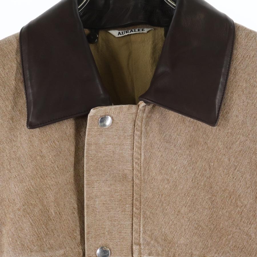 AURALEE（オーラリー） 24AW ウォッシュドオーガニックキャンバス