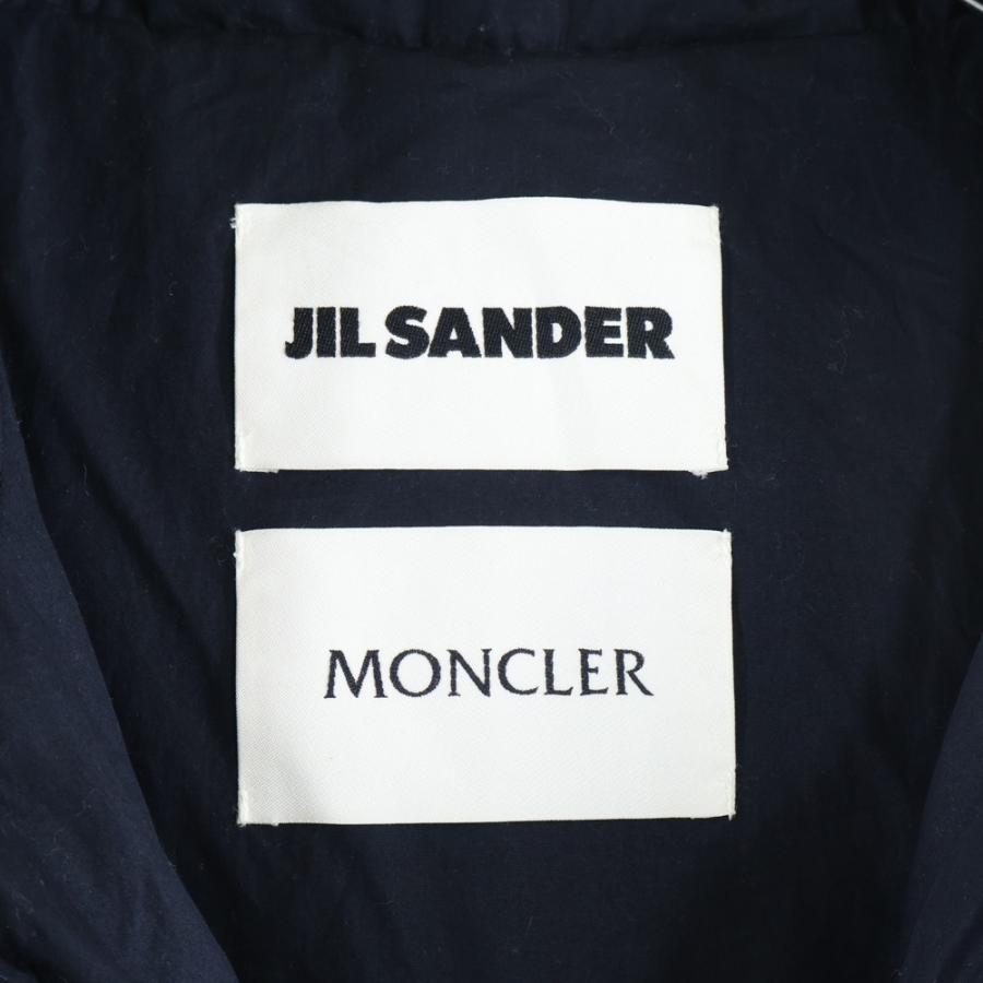 MONCLER モンクレール ×JIL SANDER Collinemycin ジルサンダー ショートダウンジャケット ネイビー K24051A00019の画像
