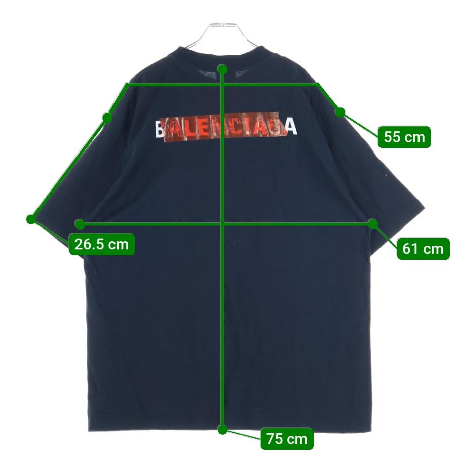 BALENCIAGA（バレンシアガ） 25SS Medium Fit T-Shirt テーピングロゴT