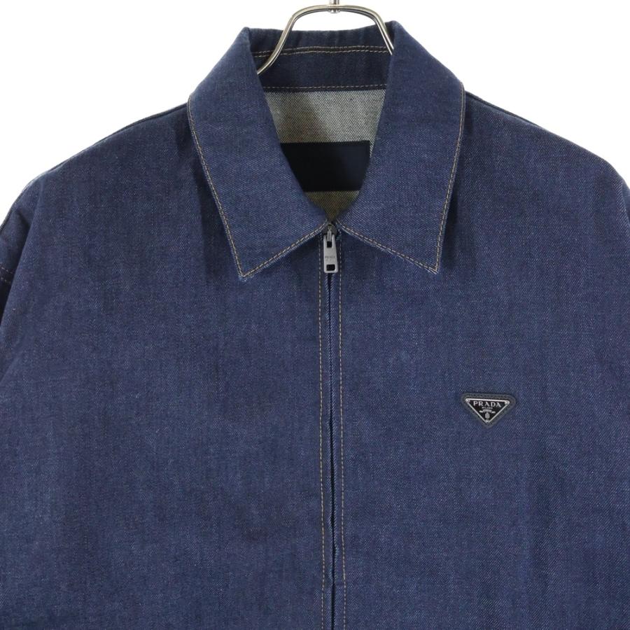 PRADA（プラダ） 25AW ウォッシュ加工 デニム ブルゾンジャケット
