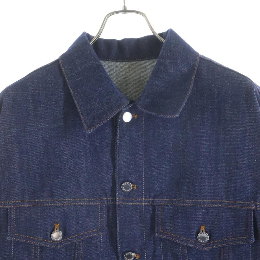PRADA（プラダ） 25SS ロゴ パッチ デニムトラッカー ジャケット