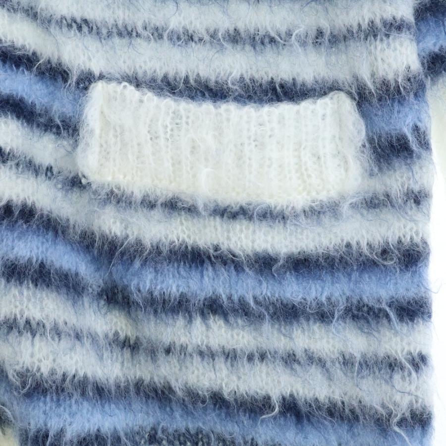 MARNI（マルニ） 22SS Striped Mohair Cardigan CDMD0267Q0 ストライプ