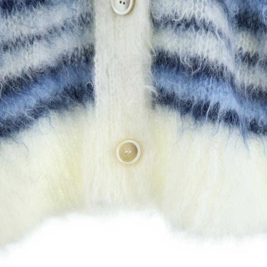 MARNI（マルニ） 22SS Striped Mohair Cardigan CDMD0267Q0 ストライプ