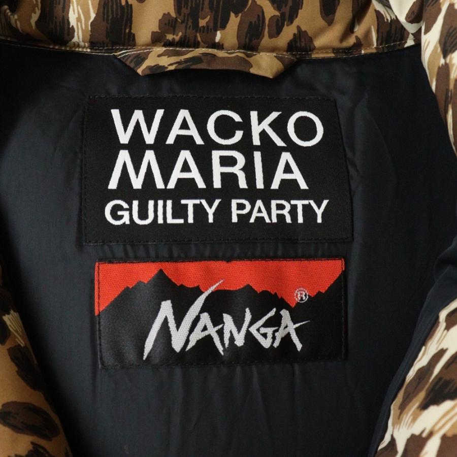 WACKO MARIA（ワコマリア） 25AW×NANGA LEOPARD DOWN JACKET ナンガ