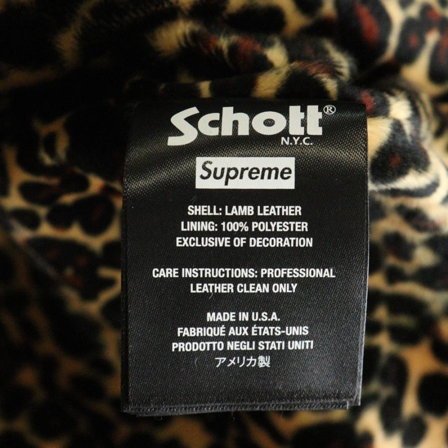 Supreme（シュプリーム） 25SS×schott Leather Car Coat ショット