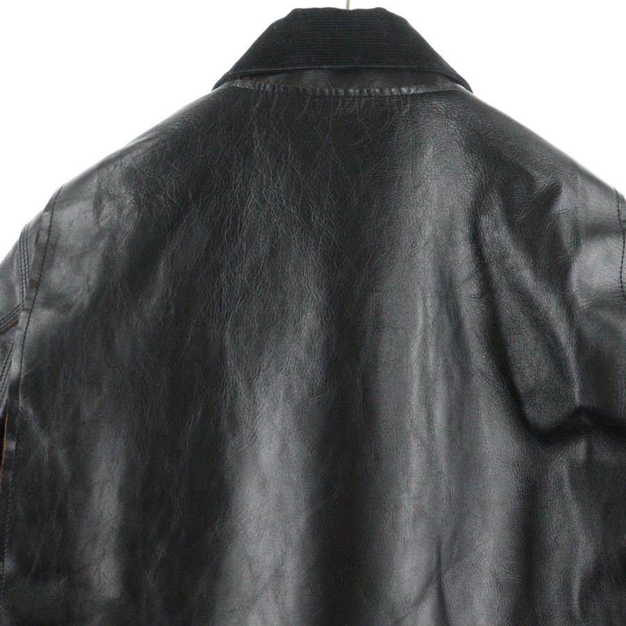 sacai（サカイ） 25AW ×Carhartt WIP Leather Jacket カーハート
