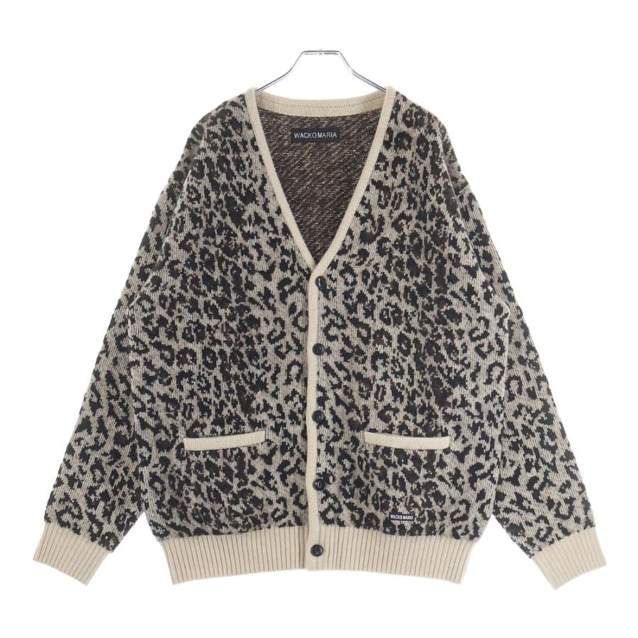 WACKO MARIA（ワコマリア） LEOPARD MOHAIR CARDIGAN レオパード柄