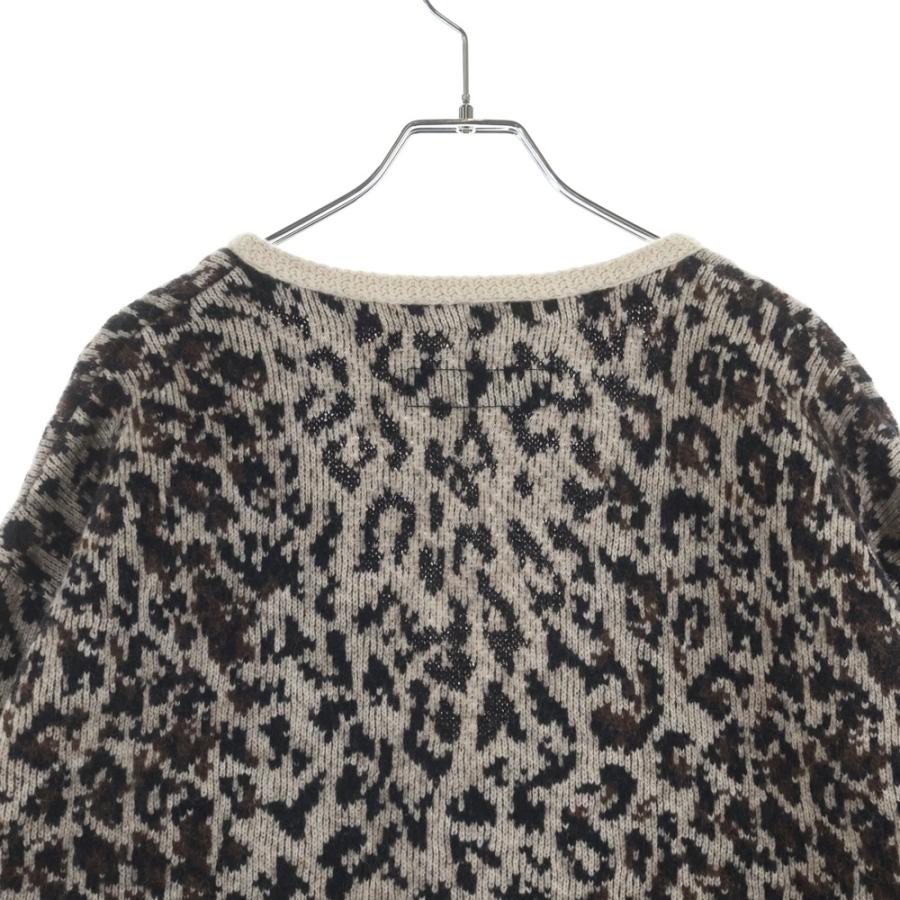WACKO MARIA（ワコマリア） LEOPARD MOHAIR CARDIGAN レオパード柄