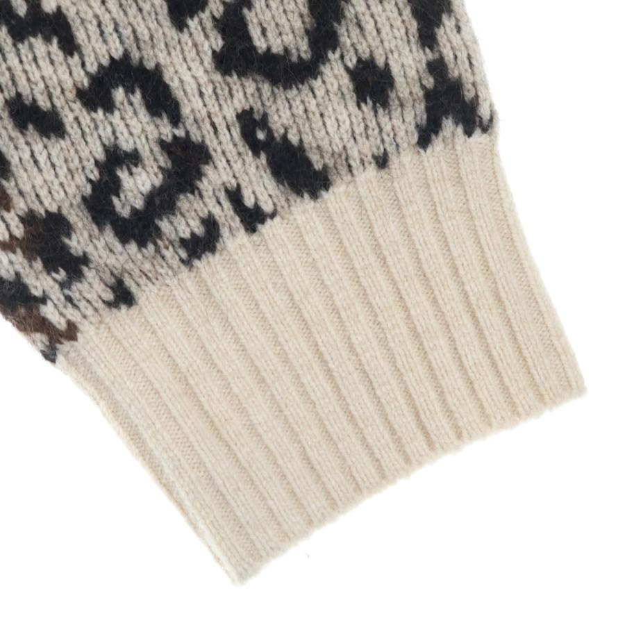 WACKO MARIA（ワコマリア） LEOPARD MOHAIR CARDIGAN レオパード柄