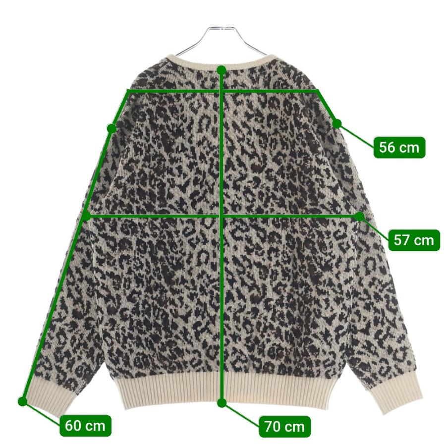 WACKO MARIA（ワコマリア） LEOPARD MOHAIR CARDIGAN レオパード柄