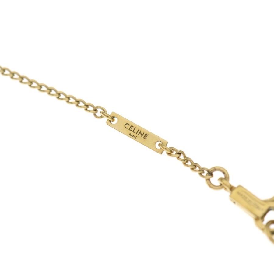 セリーヌ セパラブル チェーン ネックレス CELINE（セリーヌ） セパラブル チェーンネックレス ゴールド : BRING