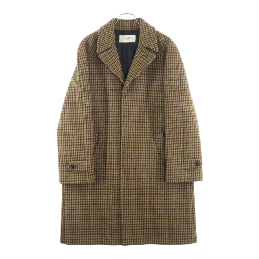 CELINE（セリーヌ） 21AW エディ期 千鳥格子 ウール チェスター