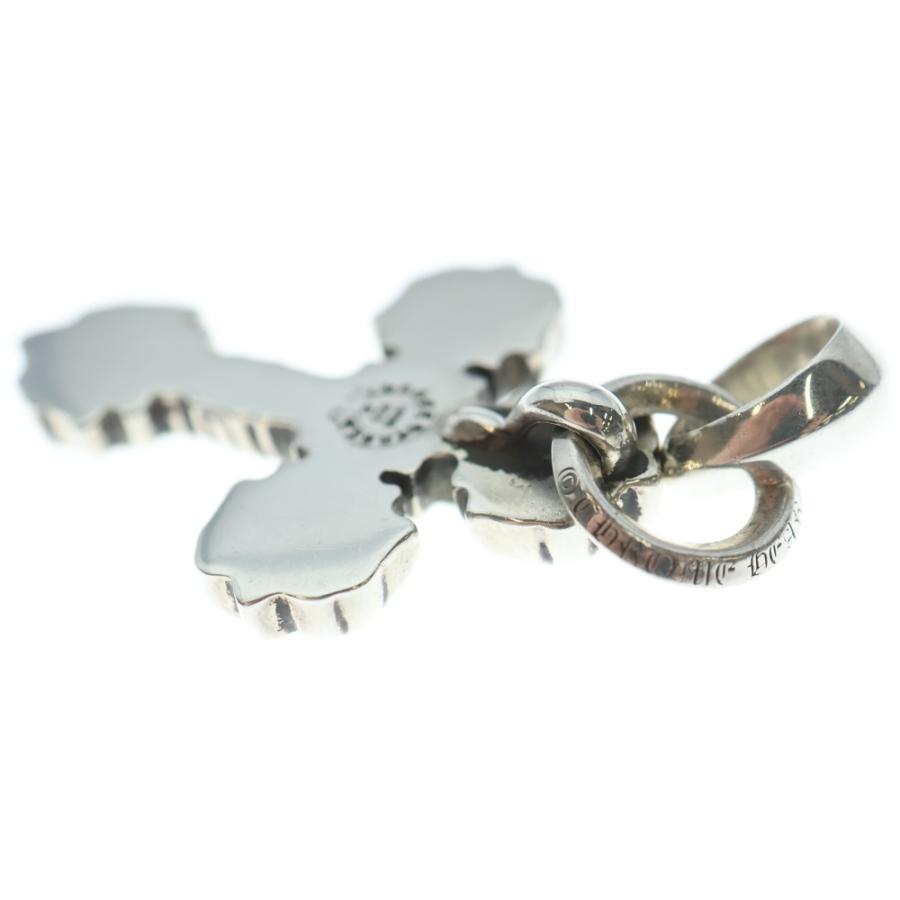 クロムハーツ FILIG CROSS-XSM W BALE フィリグリークロスXSベイル wベイル シルバーネックレストップ 中古 SJ02 18金 ペンダント トップ スカル リバーシブル イエローゴールドk18 ネックレス 18k ブラックダイヤモンド ダイヤ ドクロ ネックレス 髑髏  シンプル メンズ レディース 男性用 18金 ペンダント トップ スカル リバーシブル イエローゴールドk18 ネックレス 18k ブラック ... 