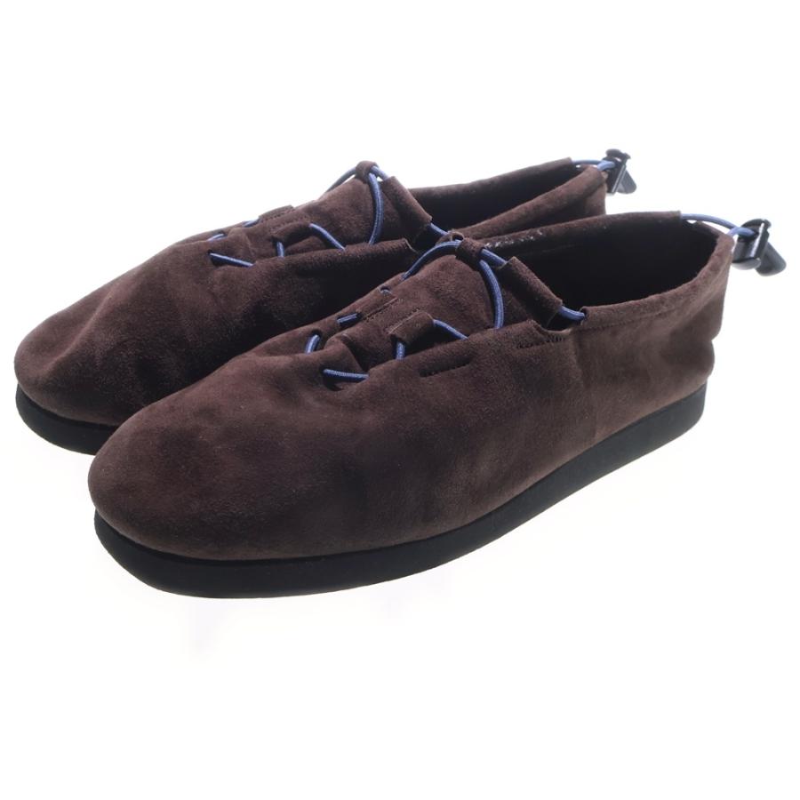 AURALEE（オーラリー） 22AW LAMB SUEDE CORD SHOES スウェード