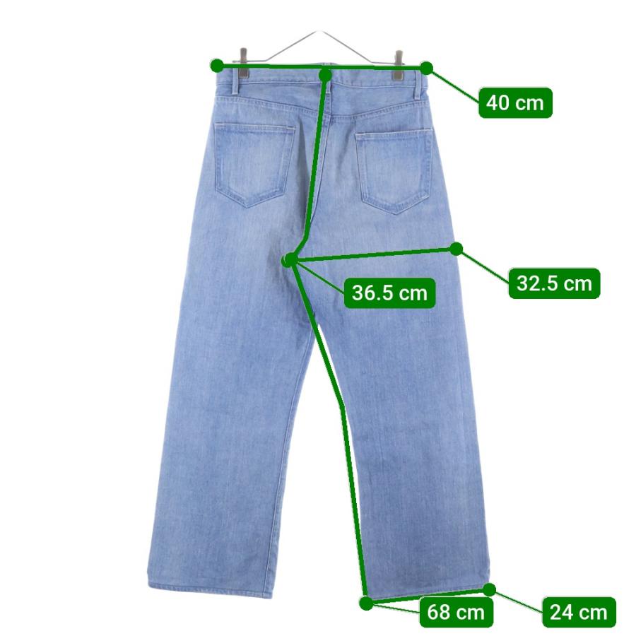 AURALEE（オーラリー） 25SS SELVEDGE FADED LIGHT DENIM PANTS